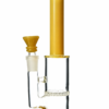Yellow Retro Honeycomb Bong