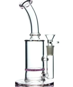Honeycomb Bubbler 8 pink