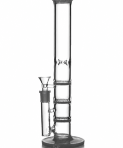 12-Inch Triple Honeycomb Bong space gray