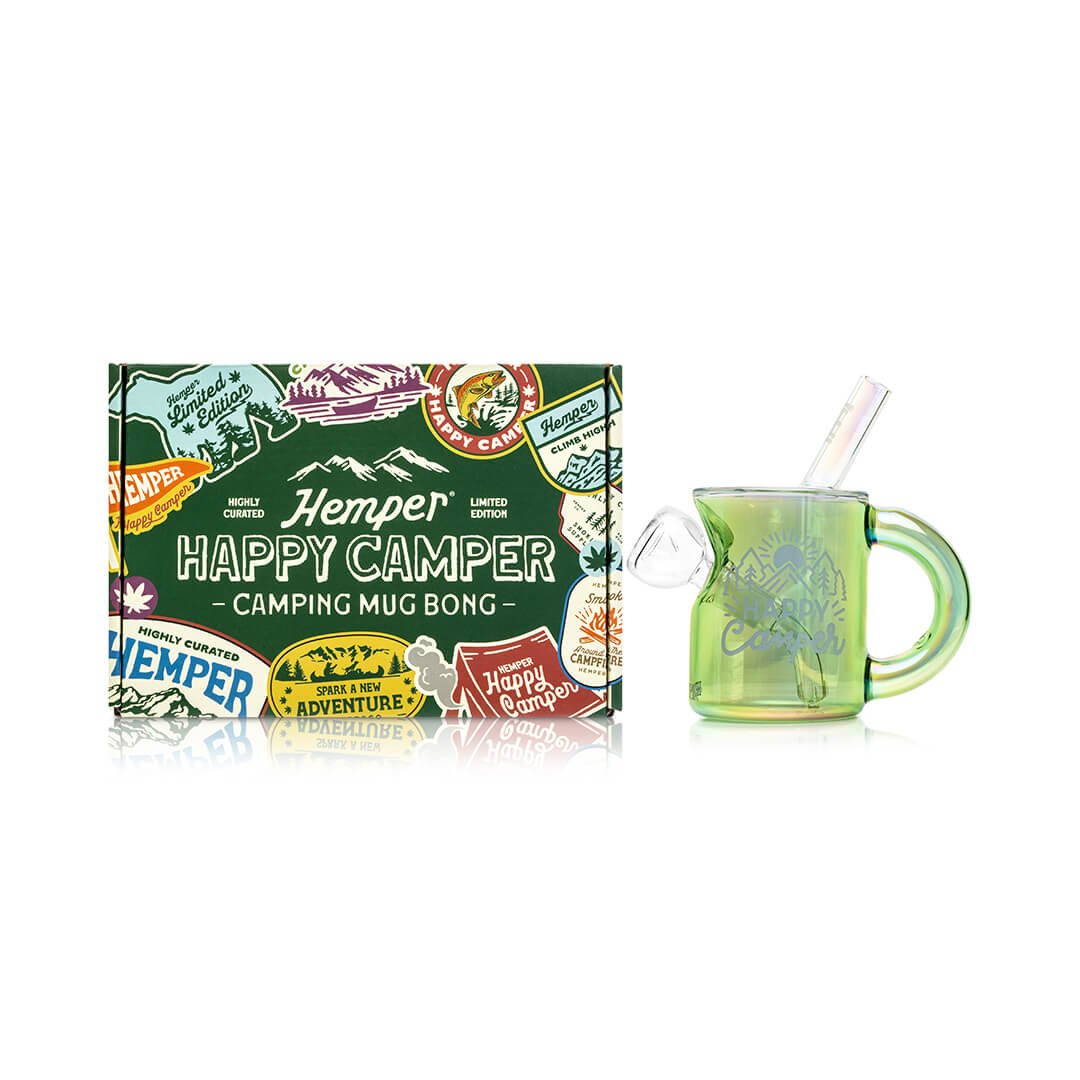 Happy Camper Campfire Mug Bong