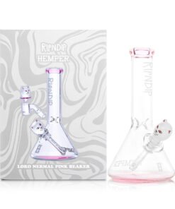 RIPNDIP X HEMPER Lord Nermal Pink Beaker Bong Kit