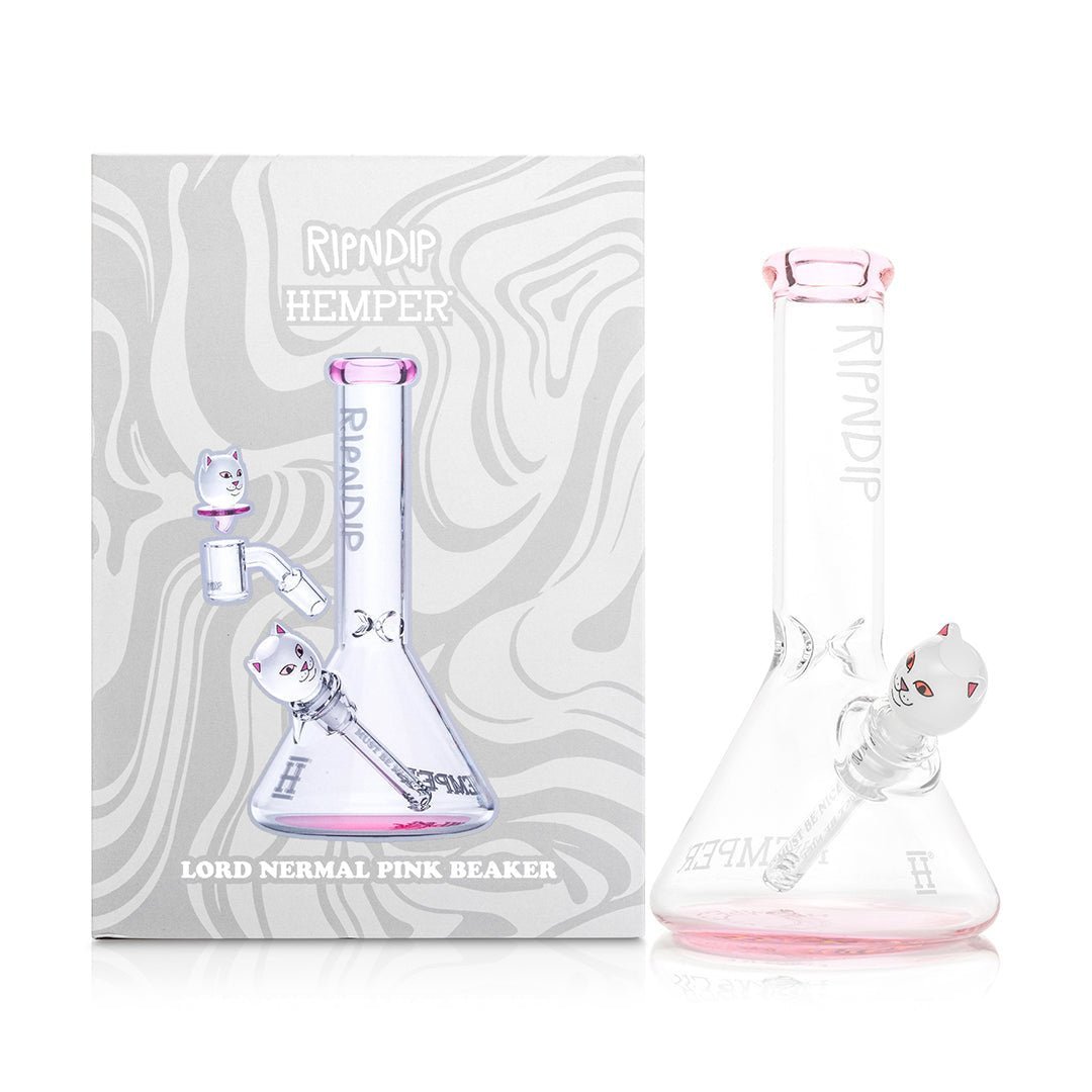 RIPNDIP X HEMPER Lord Nermal Pink Beaker Bong Kit - Image 3