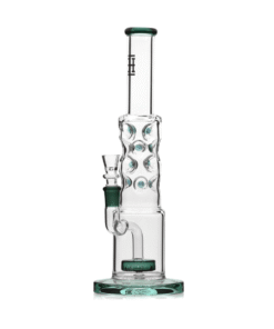 Straight Neck Bubble Bong 12"