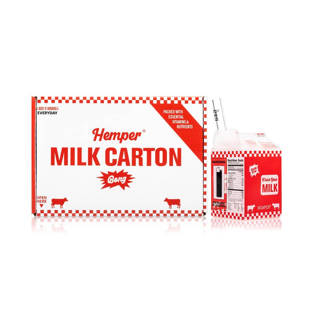 Weedies Milk Carton Bong - Image 2
